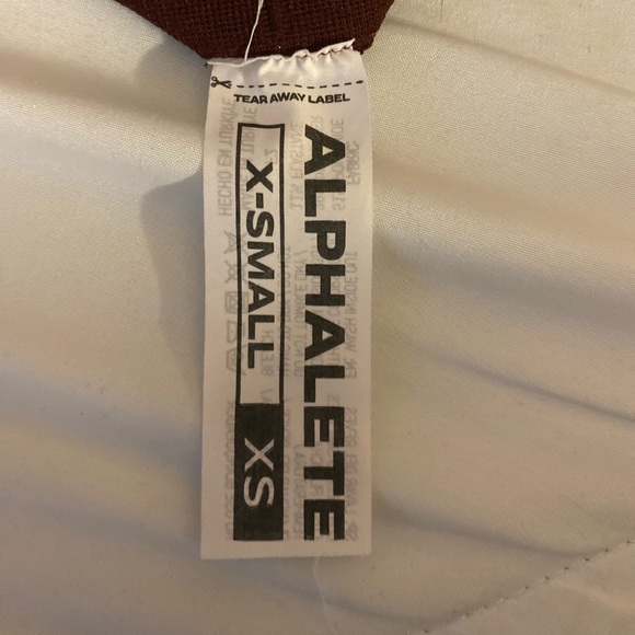 ALPHALETE AMPLIFY SHORT 4.5" Sangria - Picture 4 of 4